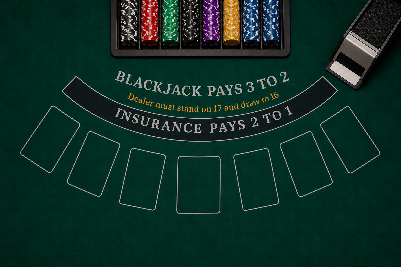 Mesa de blackjack
